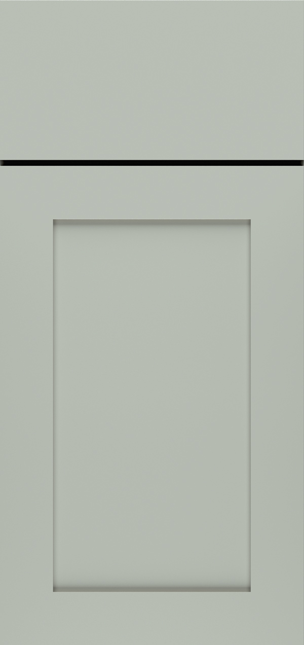 kadey cabinet door style in maple wood with rain finish